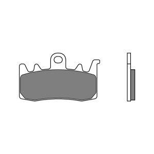 BREMBO Street Pastillas de Freno de Metal Sinterizado – 07BB38LA