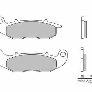 Pastillas de freno BREMBO Street Carboxicerámicas – 07GR03CC