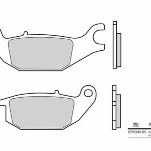 Pastillas de freno BREMBO Street Carbon Ceramic – 07HO4905