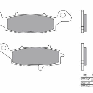 Pastillas de freno BREMBO Street Carboxicerámicas – 07KA1907
