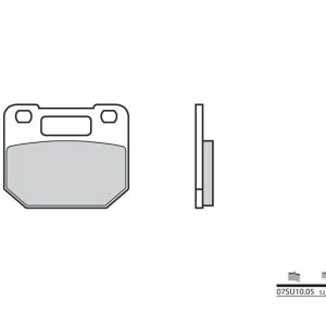 Pastillas de freno BREMBO Street Carboxicerámicas – 07SU1005
