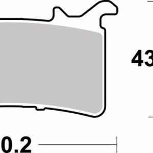 BREMBO Street Pastillas de Freno de Metal Sinterizado – 07GR99SA
