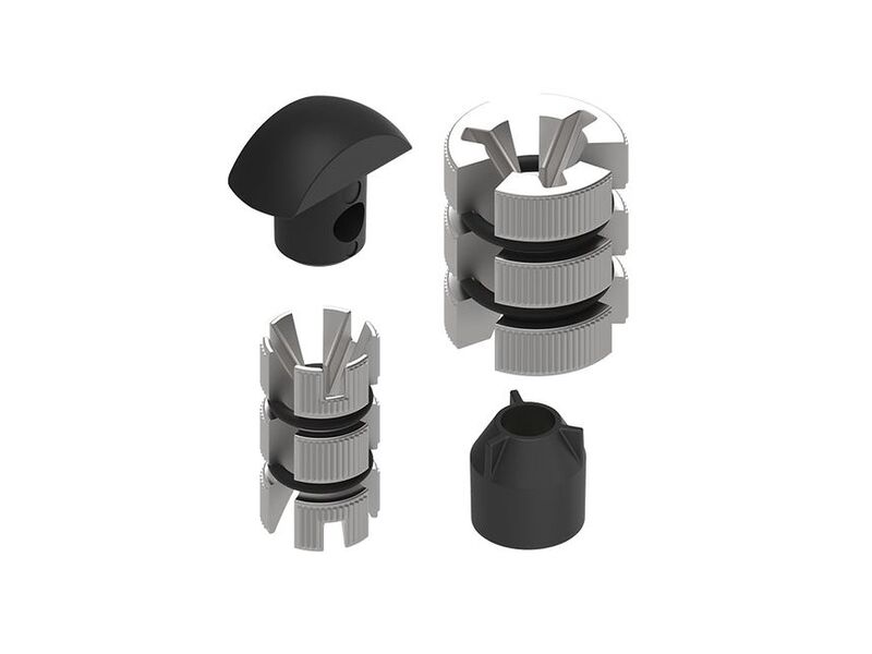 Juego de espaciadores para montaje de vástago de horquilla QUAD LOCK - Imagen 2