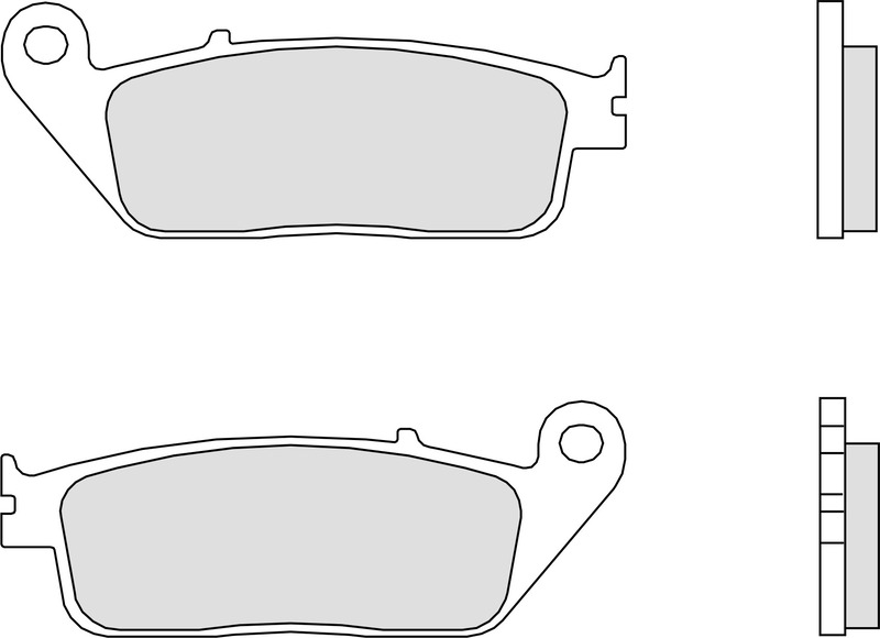 BREMBO Street Pastillas de Freno de Metal Sinterizado – 07HO31SP - Imagen 3