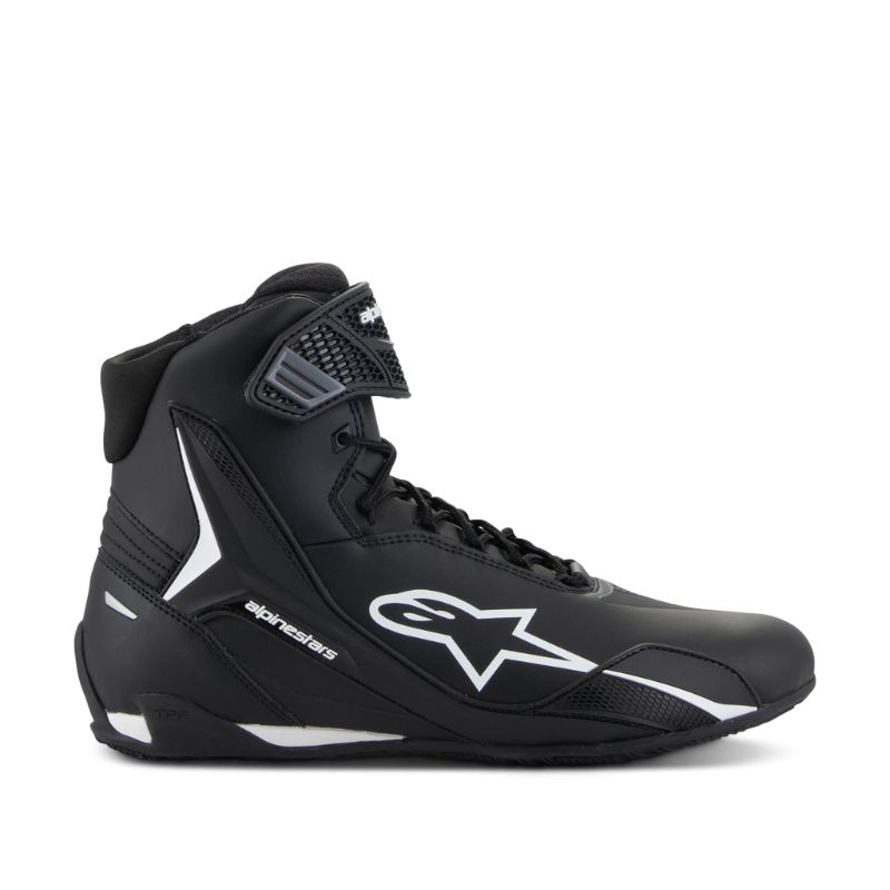 Botas Alpinestars FASTER-4 BLACK WHITE - Imagen 4