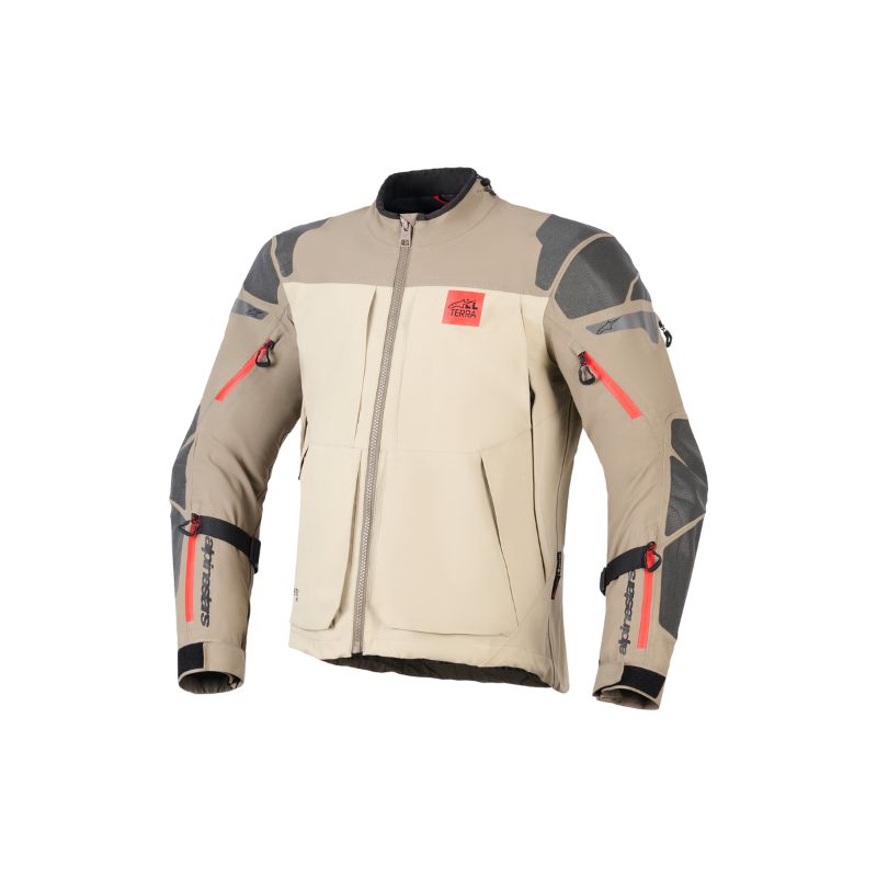 CHAQUETA ALPINESTARS NAZCA 3L GORE-TEX PRO WALNUT ROCK BROWN - Imagen 2