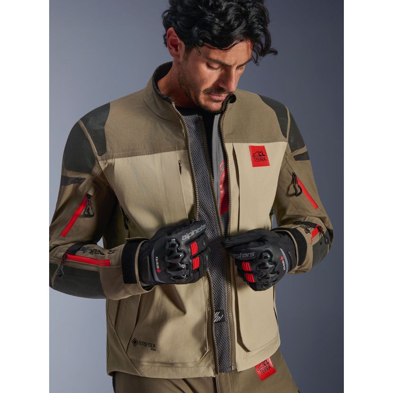 CHAQUETA ALPINESTARS NAZCA 3L GORE-TEX PRO WALNUT ROCK BROWN - Imagen 6