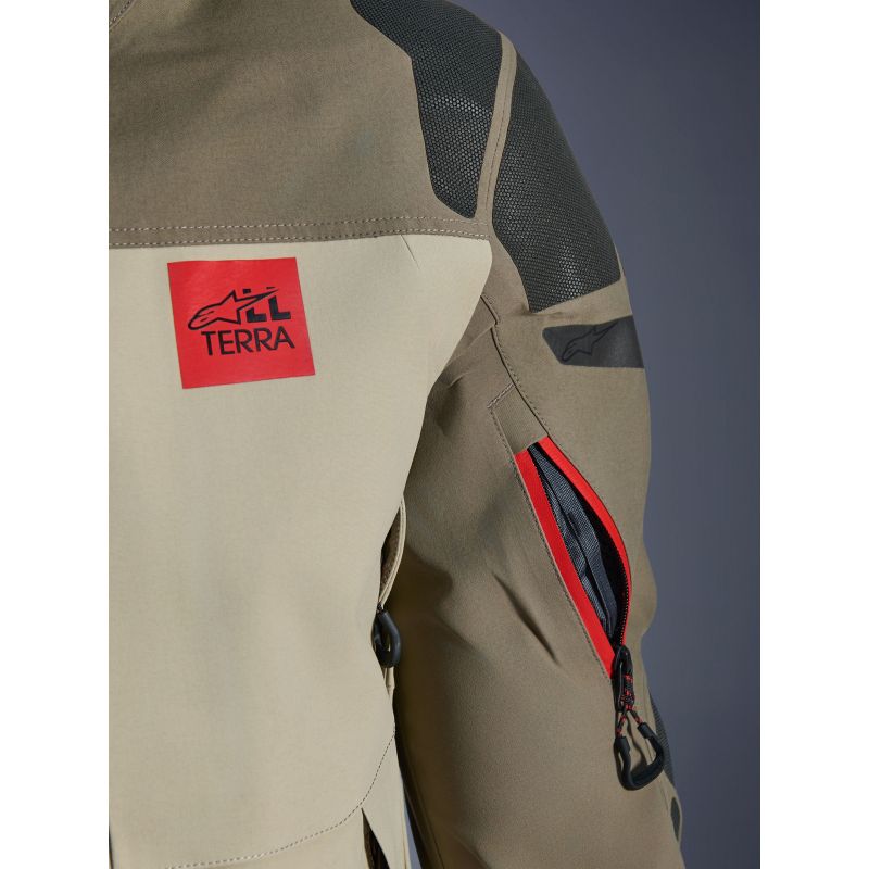 CHAQUETA ALPINESTARS NAZCA 3L GORE-TEX PRO WALNUT ROCK BROWN - Imagen 4
