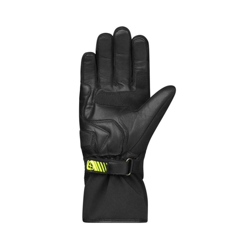 Guantes IXON PRO MIDGARD BLACK GREY BRIGHT YELLOW - Imagen 3