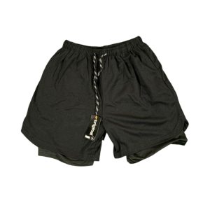 SHORT NEGRO + CALZA CON BOLSILLO